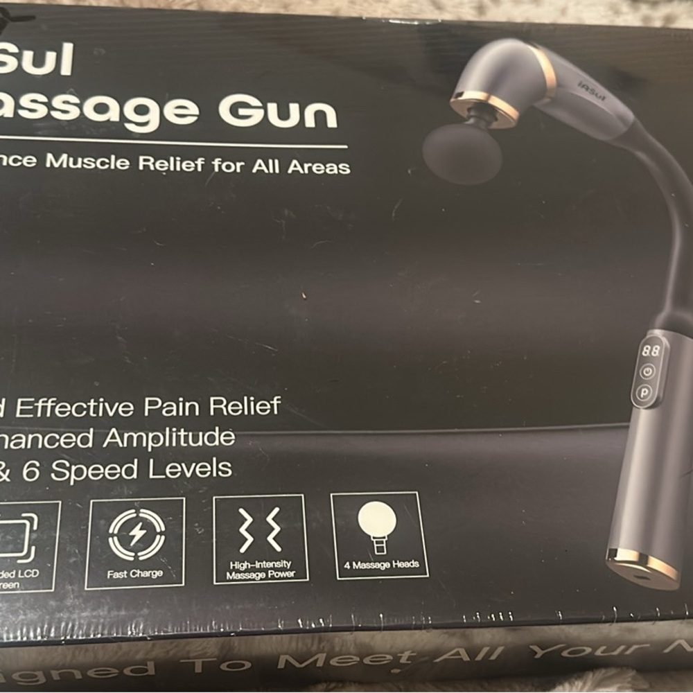 Black Massage Gun